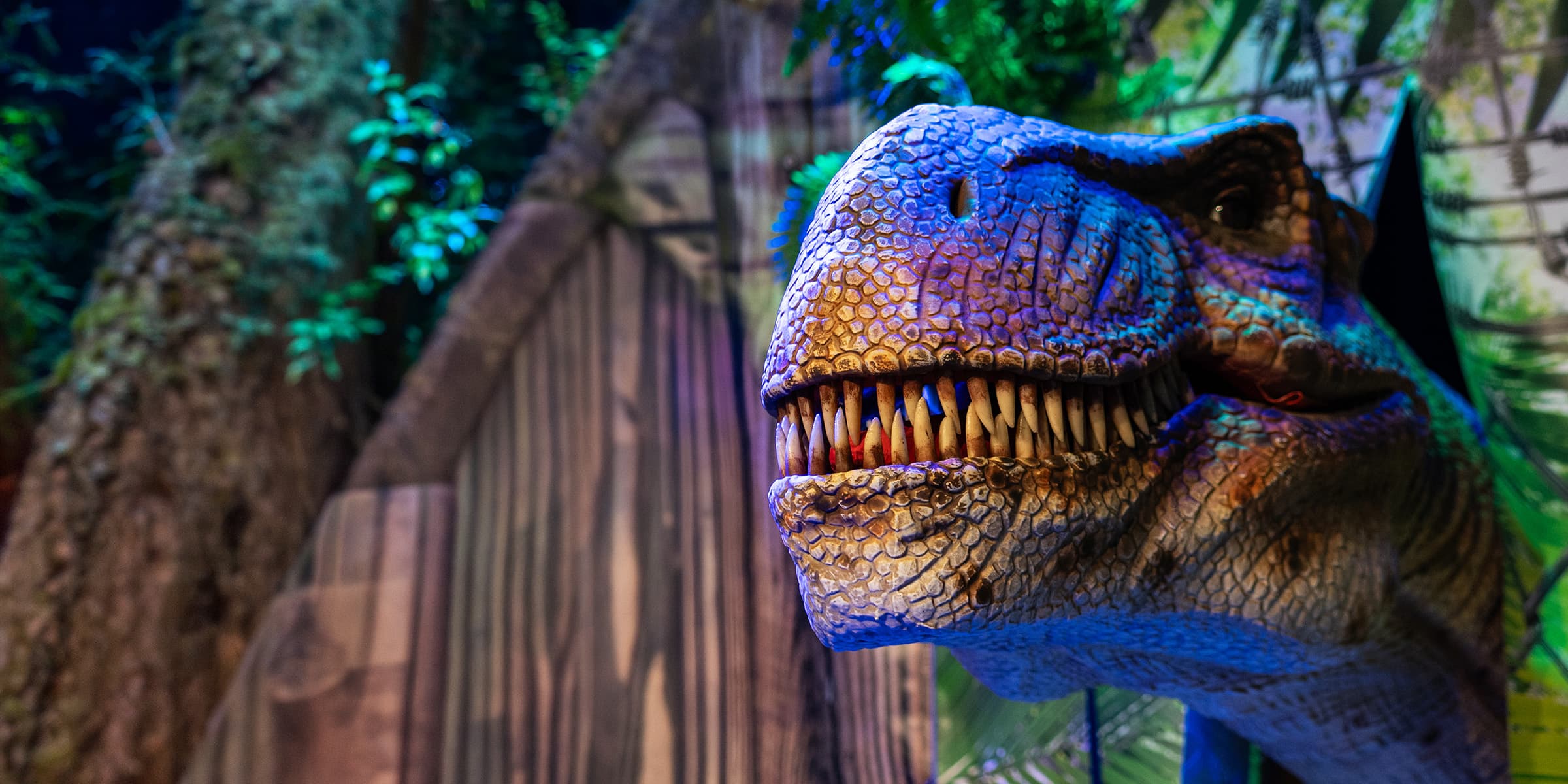 Trex beim Bühnenbild